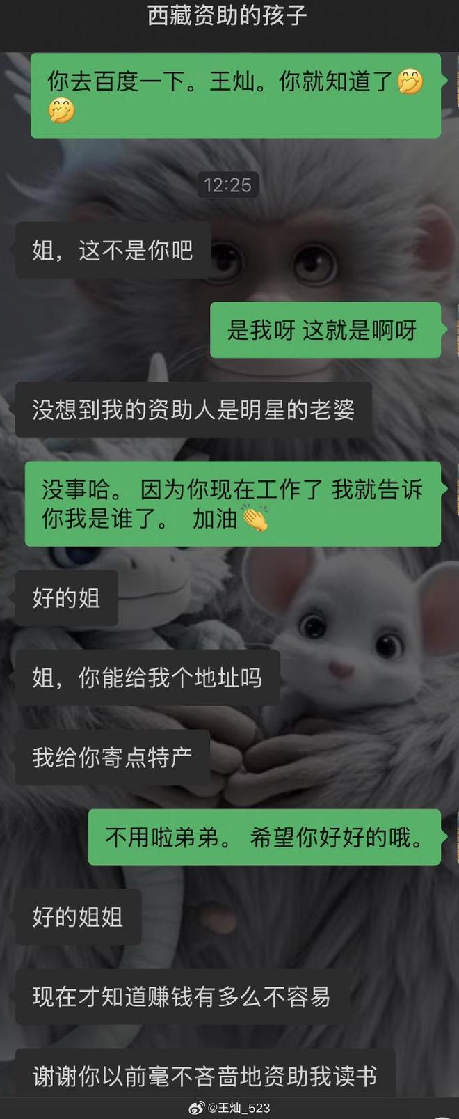 杜淳妻子王灿自曝等到资助孩子独立才自报身份