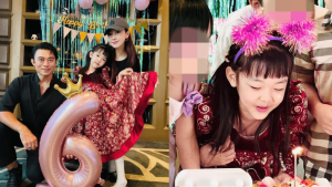 贾晓晨细女6岁生日全家福超温馨  「小饭团」越大越靓似足爸爸  网民惊讶樊少皇基因强大_中国娱乐网_内地香港澳门台湾电影电视歌曲娱乐明星新闻