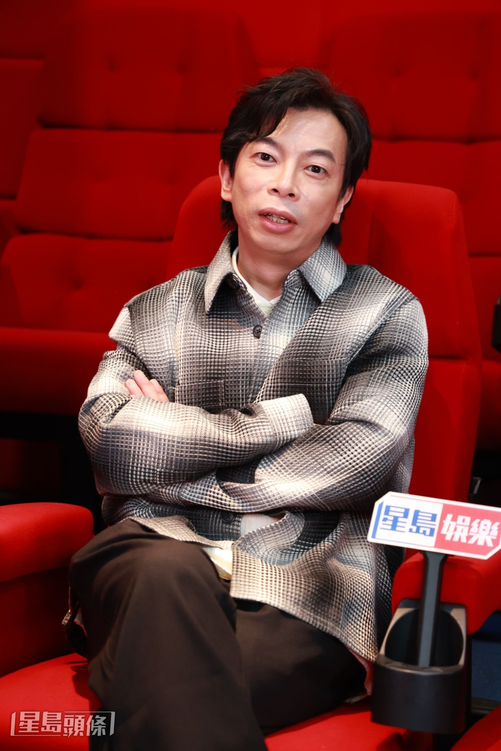 杨伟伦分享拍摄时的趣事。