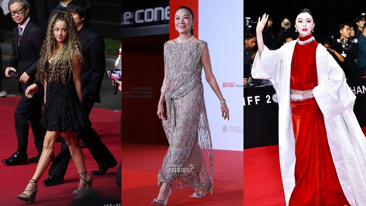釜山影展开锣 杨紫琼获「亚洲电影人奖」 范冰冰露腰红裙霸气抢镜_中国娱乐网_内地香港澳门台湾电影电视歌曲娱乐明星新闻